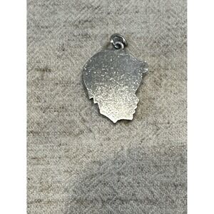 Vintage Child Silhouette Sterling Charm 1970's